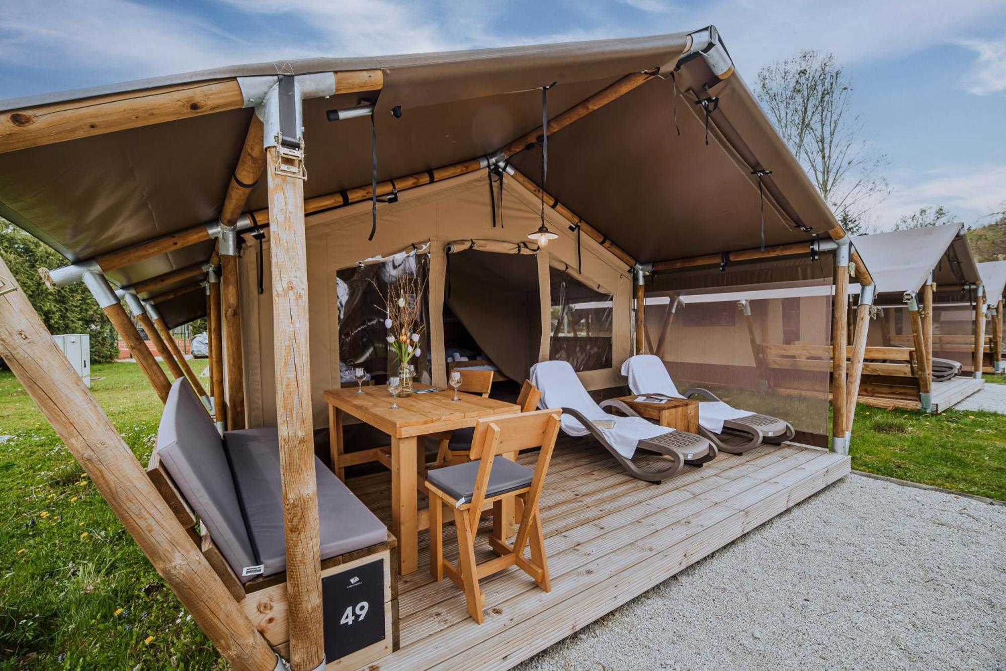 Glamping Tents In Tuhelj With Thermal Riviera Tickets Tuheljske Toplice Buitenkant foto